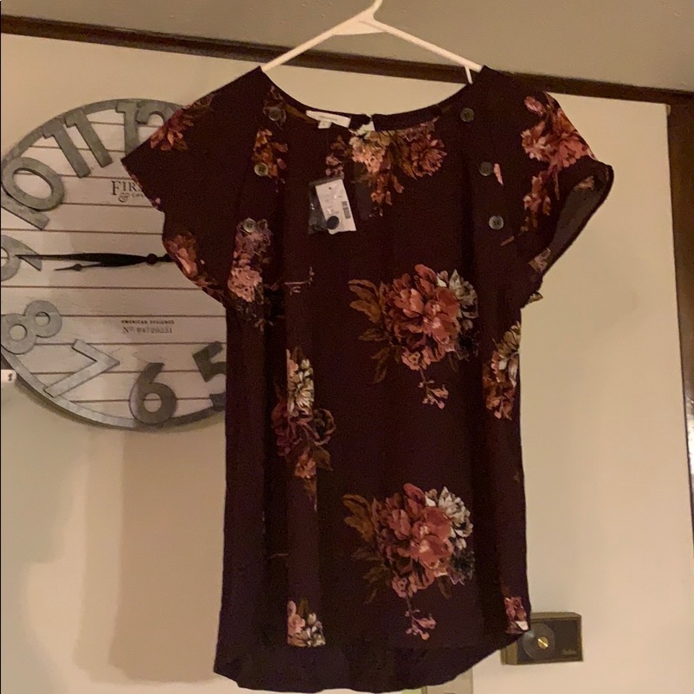 Maurice’s Flower Dress Shirt